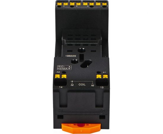 Розетка с push in клеммами для реле RP4.34 и модуля PM8 РЕЛЕОН 10А, S4P4 – изображение 2