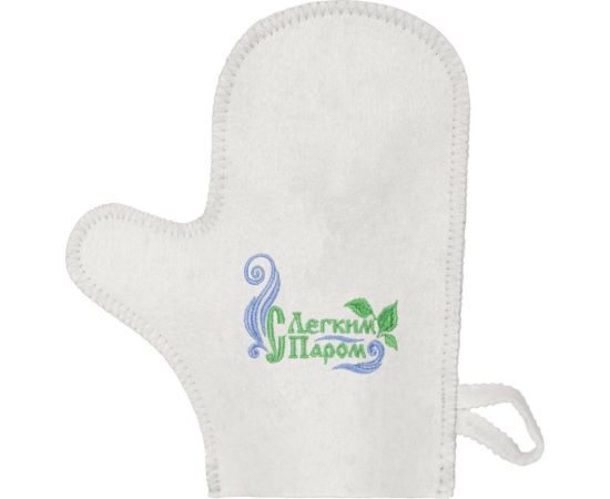 Рукавица Банная линия Эко "С легким паром!" 11-139 – изображение 2