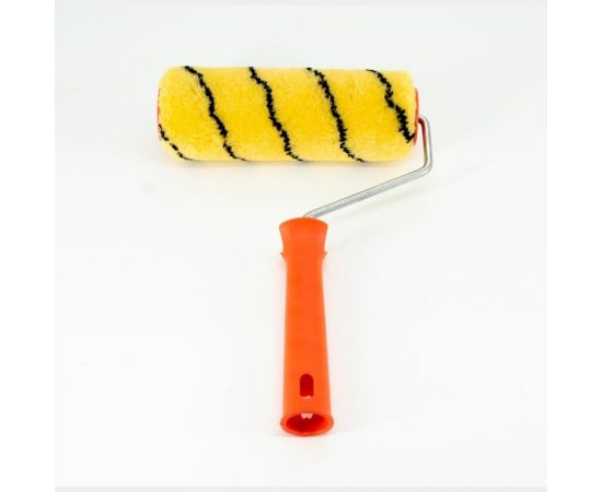 Валик BOHRER тигр, 180 мм, d42 мм, ворс 12 мм, с пластиковой рукояткой, бюгель 6 мм 85801180 – изображение 2