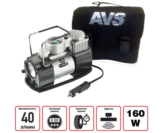 Автомобильный компрессор AVS KE400EL A80977S – изображение 2