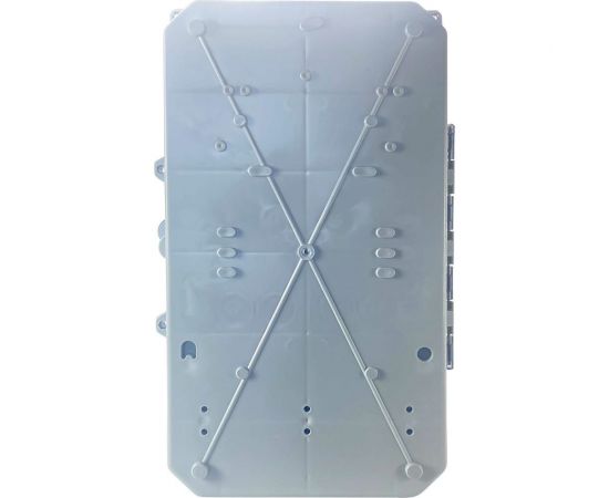 Пластиковый корпус с монтажной панелью KRZMI Solid ЩМПпл-4 прозрачная дверь 494x274x124 IP55 4651117991406 – изображение 2