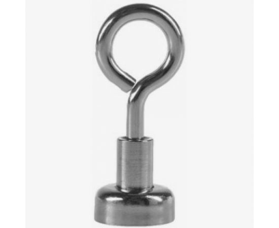 Неодимовый магнит с петлей для авто СИМАЛЕНД d-12 мм, сцепление 3 кг 4507838 – изображение 2
