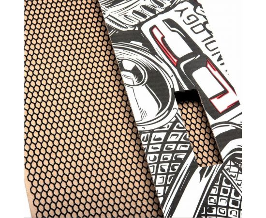 Облицовка радиатора Dreamcar 25x100 см, алюминий, ячейка 12x6 мм, черная DC-000-0002040 – изображение 2