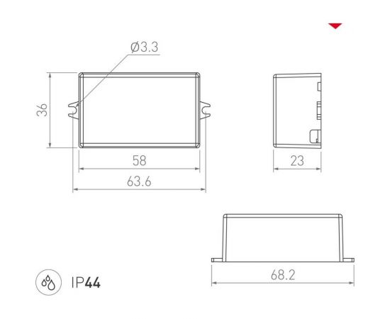 Блок питания Arlight ARJ-KE42350-PFC-TRIAC-A 028280 – изображение 2