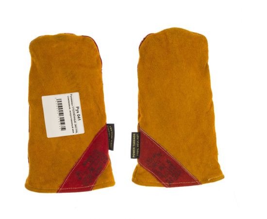 Утеплённые спилковые рукавицы ГК Спецобъединение ЭКСТРА искусственный мех Рук 041 – изображение 3