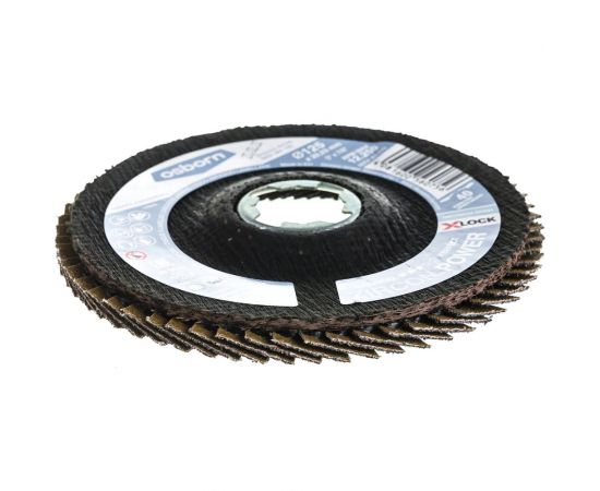 Диск абразивный лепестковый Zircon Power X-Lock K40 125 мм DRONCO 5932384100 – изображение 3