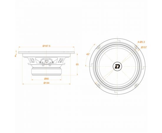 Акустическая система DL AUDIO Barracuda 165 2016040 – изображение 4