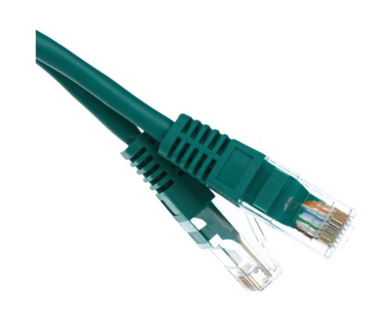 Коммутационный шнур Neomax UTP 1 м, cat.5е - зеленый, многожильный NM13001-010G 