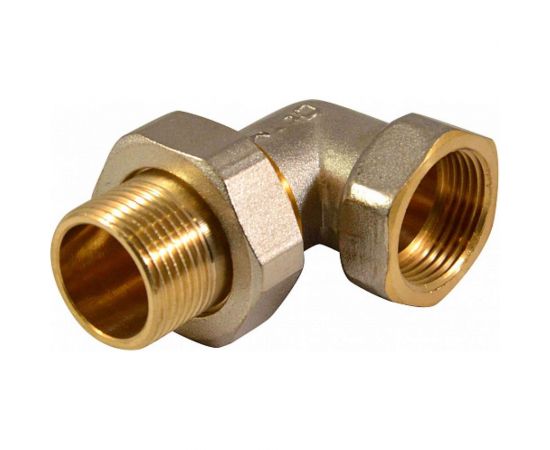 Соединитель СТМ с накидной гайкой, угловой, 3/4"", гайка-штуцер CRAE0034 