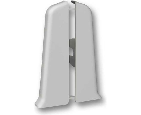 Торцевые заглушки для плинтуса DECONIKA (70 мм; 002 Светло-серый; 2 шт.) Д-П70-Тп-Ф1 002 СВТ СЕР 