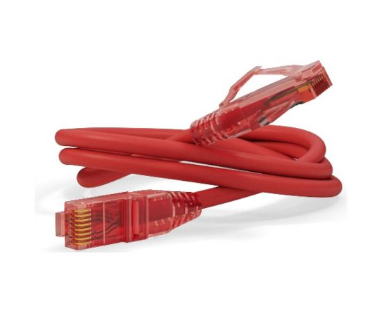 Патч-корд Hyperline PC-LPM-UTP-RJ45-RJ45-C5e-3M-LSZH-RD U/UTP, Cat.5е 30921 