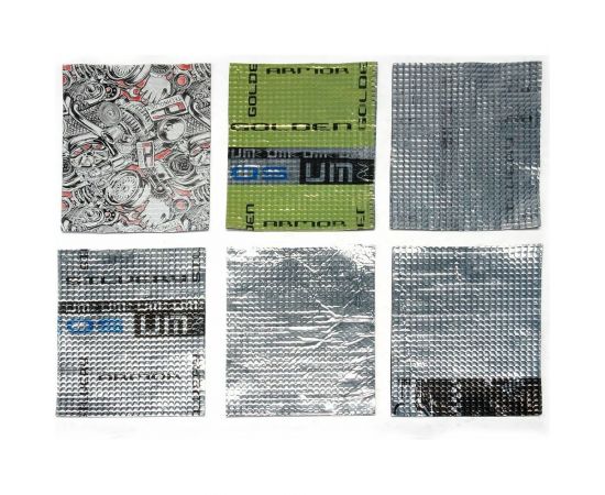 Вибродемпфирующий материал Dreamcar Ассорти 1, 5 листов в пачке DC-000-0123871P1014 