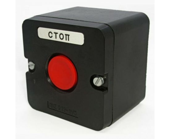 Кнопочный пост ПКЕ TDM 212-1 У3, красная кнопка, IP40 SQ0742-0001 