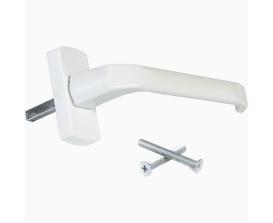 Оконная металлическая ручка Дверной Страж hr (белая) ДС42148 