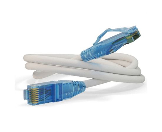 Патч-корд Hyperline PC-LPM-UTP-RJ45-RJ45-C6-1.5M-LSZH-WH U/UTP, Cat.6 (100% Fluke Component Tested), LSZH, 1.5 м, белый 230224 