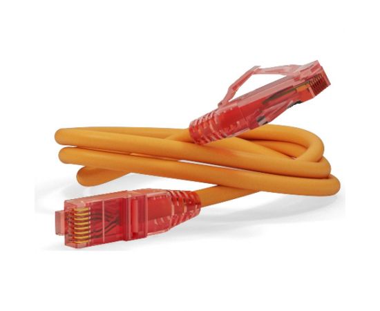 Патч-корд Hyperline PC-LPM-UTP-RJ45-RJ45-C5e-0.15M-LSZH-OR U/UTP, Cat.5е 229922 