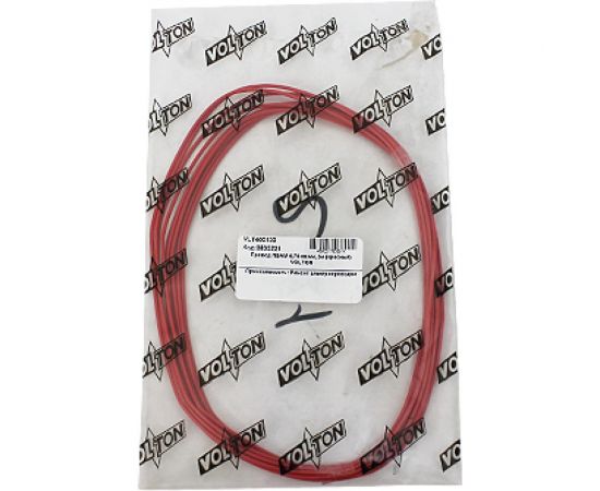 Провод ПВАМ VOLTON 0,75 кв.мм, 5м красный VLT400132 