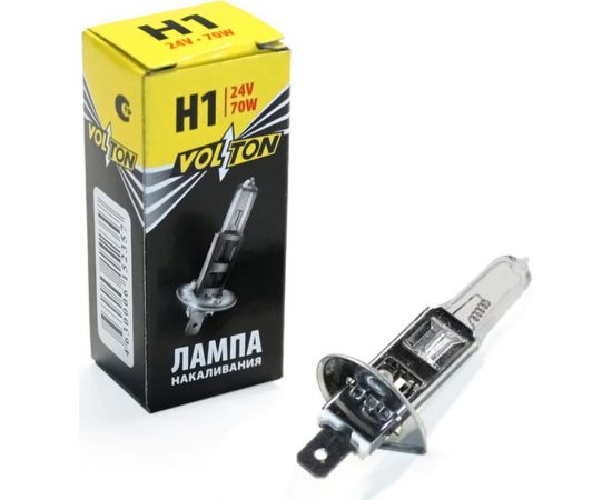 Лампа VOLTON галогенная, H1, 24 В, 70 Вт VLT1304 