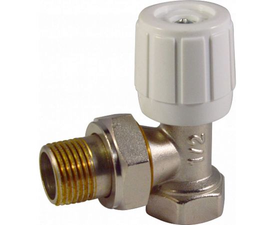 Регулирующий клапан для радиатора СТМ ТЕРМО ручной, угловой, 1/2 CARAVH12 