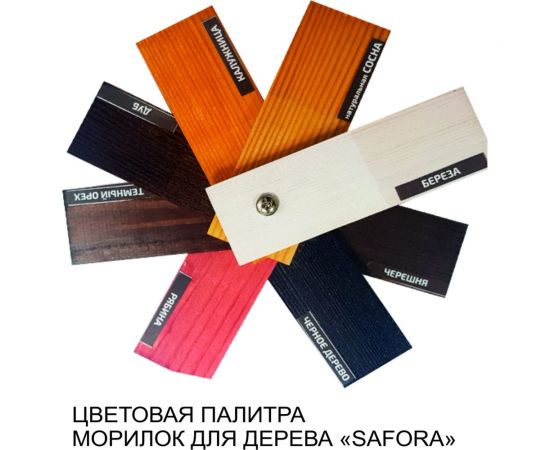 Морилка для дерева SAFORA водная, дуб, 500 мл 005 – изображение 11