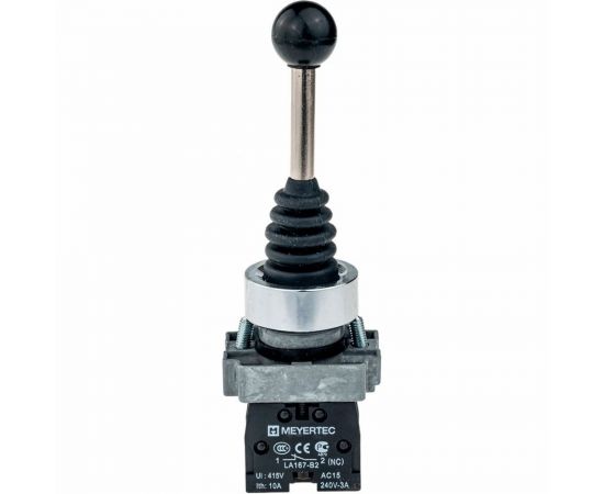 Джойстик в сборе MEYERTEC 2NO, 2 положения возврат, металл MTB2-PA22 арт. 00000079425 – изображение 2