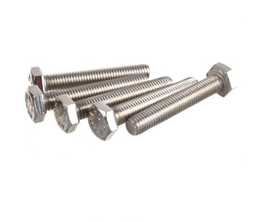 Болты с полной резьбой КРЕП-КОМП, нержавеющие DIN933 А2 10х60 5шт бпн1060мф – изображение 2