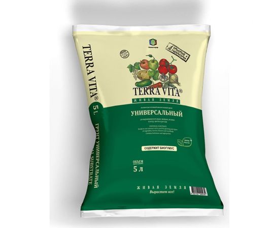 Грунт Terra Vita Живая Земля универсальный 5 л 4601104000239 – изображение 2