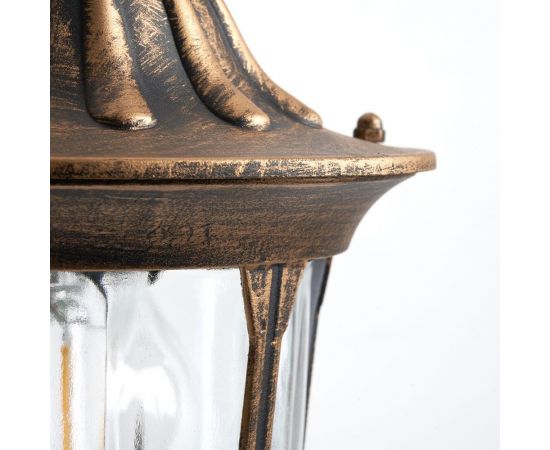 Садово-парковый светильник FERON 60W 230V E27 IP44 черное золото, PL6302 11898 – изображение 2