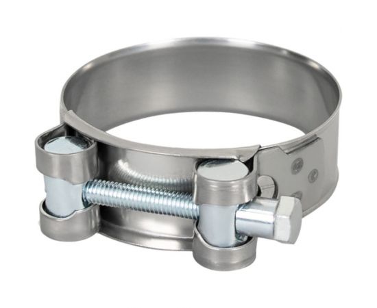 Силовой хомут из нержавеющей стали KRAFT W2, 64-67 мм, уп. 5 шт. KT 880526 – изображение 2