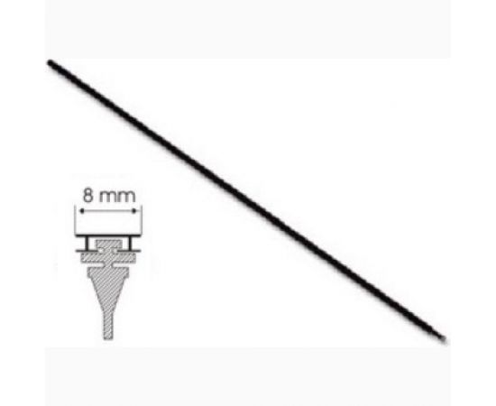 Резинки для щеток стеклоочистителей Wiper Refill (24""/600 мм; 8 мм) SCT 9424 – изображение 2