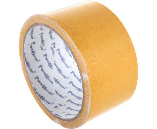 Клейкая двухсторонняя лента РемоКолор основа полипропилен, 48 мм х 10 м, 105 мкм 49-4-510 – изображение 2