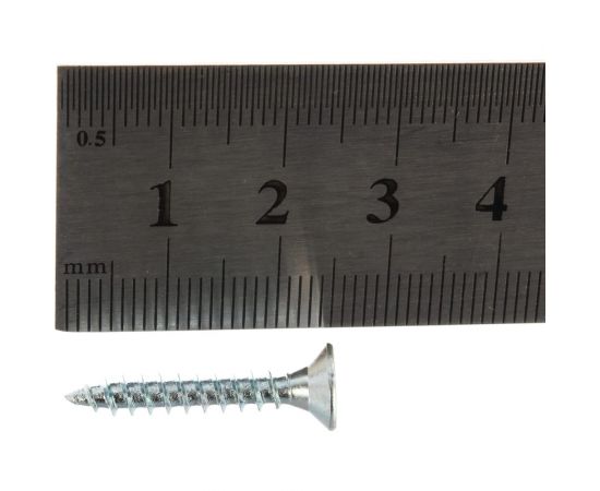 Шуруп универсальный для дерева 550 шт. (4х25 мм; PZ; ТФ1) Зубр 4-300371-40-025 – изображение 3