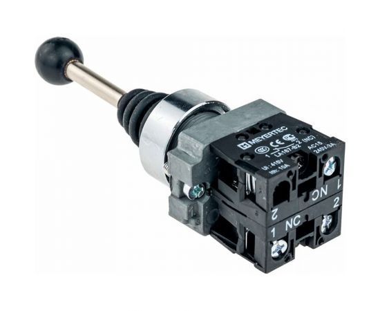 Джойстик в сборе MEYERTEC 2NO, 2 положения возврат, металл MTB2-PA22 арт. 00000079425 – изображение 3