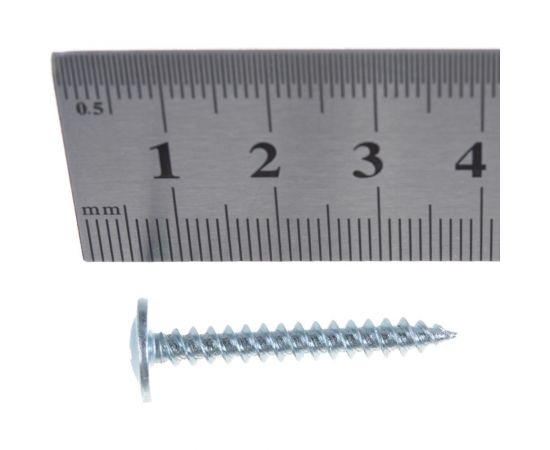 Саморезы с прессшайбой по листовому металлу до 0,9 мм Зубр PH2 4,2х32 мм 25шт 300196-42-032 – изображение 3