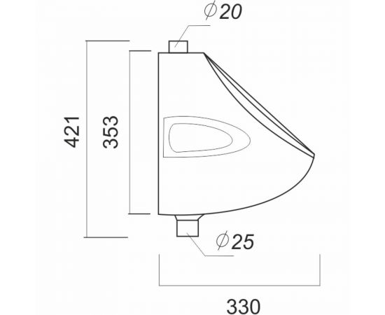 Писсуар SANITA ОРИОН 00000055426 – изображение 4