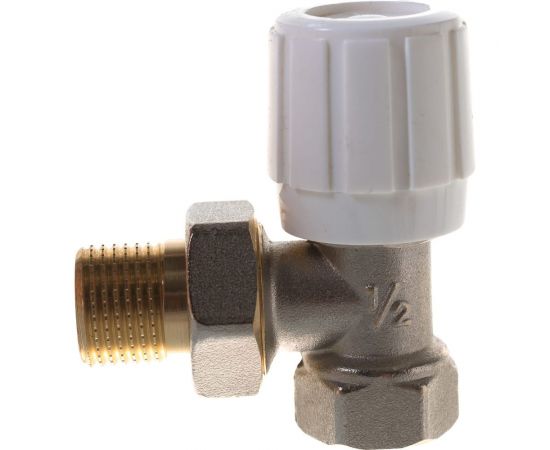 Регулирующий клапан для радиатора СТМ ТЕРМО ручной, угловой, 1/2 CARAVH12 – изображение 4