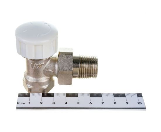 Термостатический клапан СТМ ТЕРМО угловой, 1/2"" CARTVA12 – изображение 4
