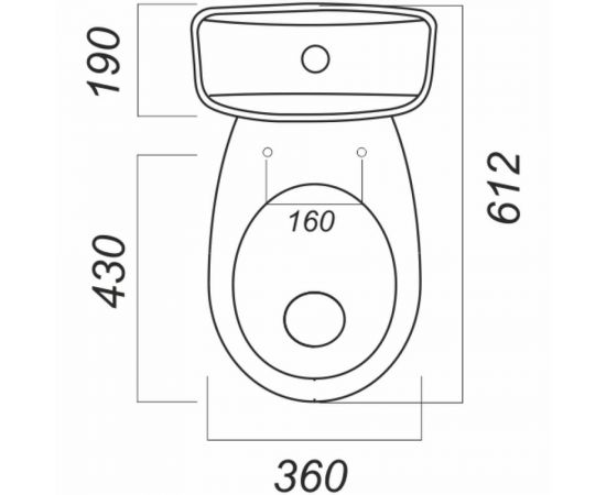 Унитаз-компакт SANITA ЭТАЛОН ЭКОНОМ 00000055374 ETLSACC01090113 – изображение 5