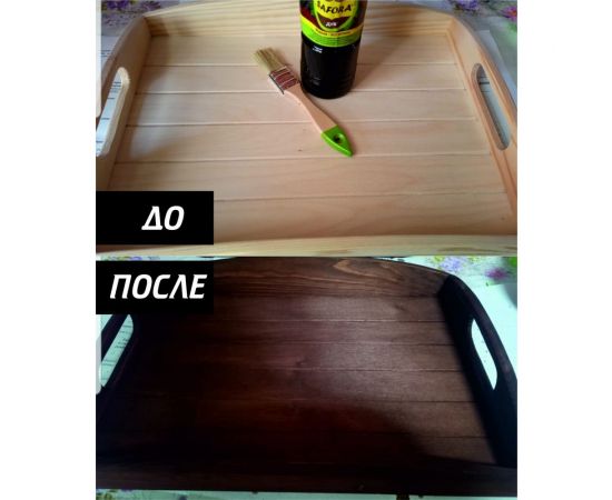 Морилка для дерева SAFORA водная, дуб, 500 мл 005 – изображение 10