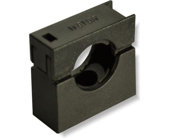 Крепеж для гофрированных труб WEYER WQSG-AD25.5B - держатель с крышкой, WE2401700 