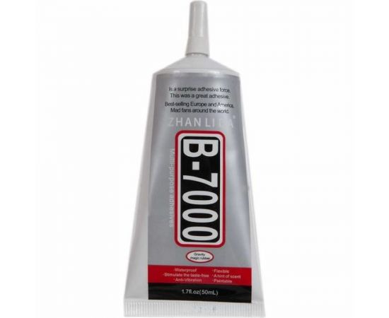 Клей герметик для проклейки тачскринов ZeepDeep B-7000 прозрачный, 50 мл 385405 