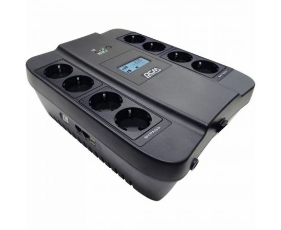 ИБП Powercom, ID1456259, 550VA/330W, Линейно-интерактивный, аппроксимированная си SPD-550U LCD USB 