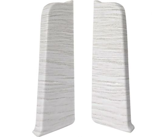 Заглушка для плинтуса Волшебная палочка Home ПВХ, 70 мм, в упаковке пара, 2 шт., 7007 УТ000075214 