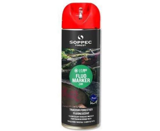 Акриловая флуоресцентная краска Soppec Fluo Marker красный 131313 