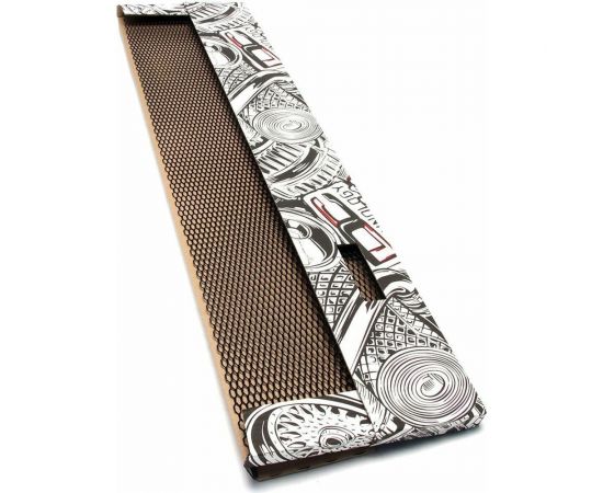 Облицовка радиатора Dreamcar 25x100 см, алюминий, ячейка 10x5 мм, черная DC-000-0002053 