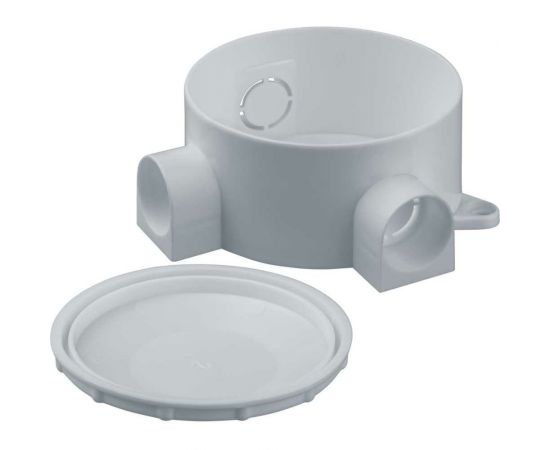 Распаечная трехрожковая коробка Navigator 93 759 nss-db-70-35-wh открытого монтажа белый 93759 