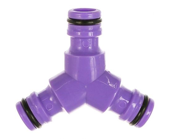 Тройник штуцерный пластмассовый для шланга 1/2" PALISAD 66468 