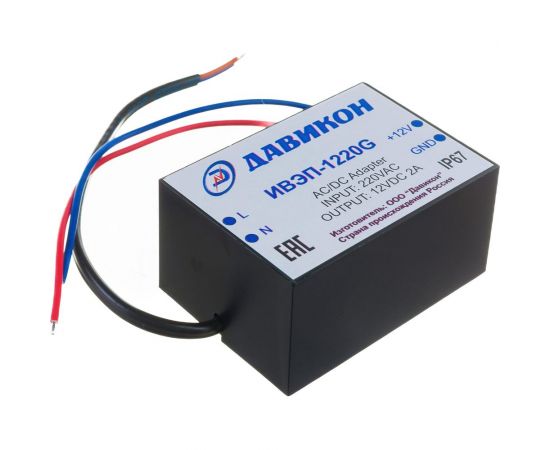 Блок питания ДAВИКОН ИВЭП-1220G 