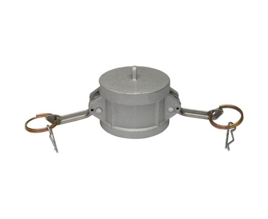 Алюминиевый камлок TITAN LOCK типа DC серия EcoLine, заглушка для ниппеля 4"" TL400DCAL-EL 