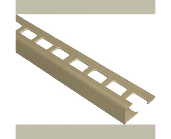 Профиль для плитки наружный DECONIKA 10 мм 2.5 м 008-G Слоновая кость глянец Д-Пл10-Н 008-G СЛК Г 